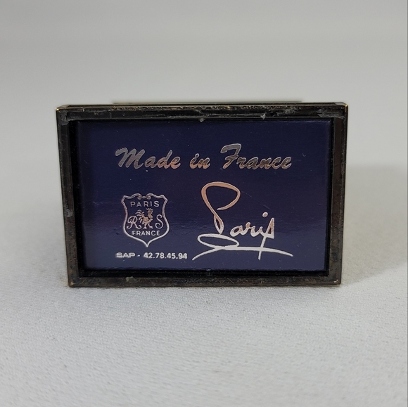 Arc De Triomphe Paris France Souvenir Metal Paperweight - Picture 6 of 12